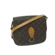 Louis Vuitton Vintage Pre-owned Canvas louis-vuitton-vskor Brown, Dam