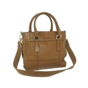 Salvatore Ferragamo Pre-owned Pre-owned Laeder handvskor Brown, Dam