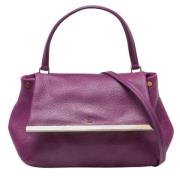 Carolina Herrera Pre-owned Pre-owned Tyg handvskor Purple, Dam