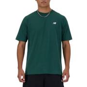 New Balance Klassisk Bomull T-shirt Vår/Sommar Kollektion Green, Herr