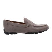 Geox Stiliga herrloafers för vardagsbruk Gray, Herr