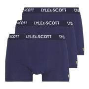 Lyle & Scott Mörkblå Boxershorts Blue, Herr