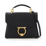 Salvatore Ferragamo Handbags Black, Dam