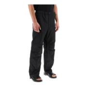 Salvatore Ferragamo Straight Trousers Black, Herr