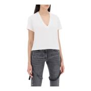 Courrèges T-Shirts White, Dam