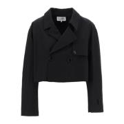 MM6 Maison Margiela Light Jackets Black, Dam