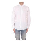 Barbour Herrskjorta med ikoniskt logotyp White, Herr