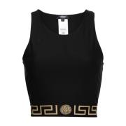 Versace Tops Black, Dam