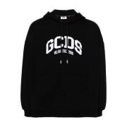 Gcds Hoodies Black, Herr