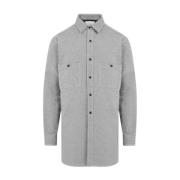 Maison Margiela Casual Shirts Gray, Herr