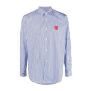 Comme des Garçons Casual Shirts Blue, Herr