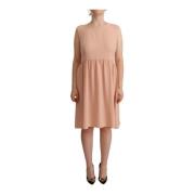 Twinset Midi Dresses Beige, Dam