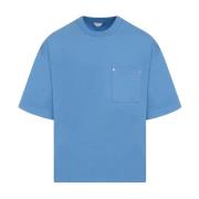 Bottega Veneta Klassisk Admiral T-shirt Blue, Herr