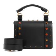 Chloé Svart Ora Small Flap Väska Black, Dam