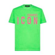 Dsquared2 T-Shirts Green, Herr