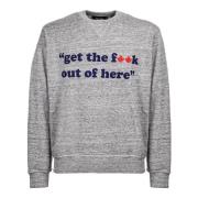 Dsquared2 Sweatshirts Gray, Herr