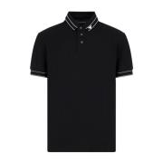 Emporio Armani Polo Shirts Black, Herr