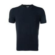 Giorgio Armani T-Shirts Blue, Herr