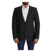 Dolce & Gabbana Blazers Black, Herr