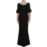 Dolce & Gabbana Maxi Dresses Black, Dam