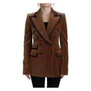 Dolce & Gabbana Blazers Brown, Dam