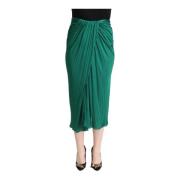 Dolce & Gabbana Midi Skirts Green, Dam