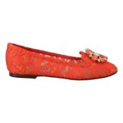 Dolce & Gabbana Ballerinas Red, Dam