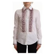 Dolce & Gabbana Shirts White, Dam