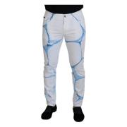 Dolce & Gabbana Slim-fit Jeans White, Herr