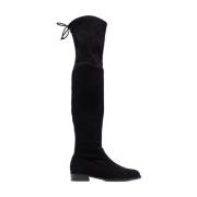 Stuart Weitzman Over-knee Boots Black, Dam