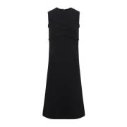 Sportmax Maxi Dresses Black, Dam