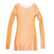 Cortana Orange Silke Tulpan Topp Orange, Dam