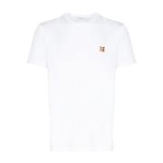 Maison Kitsuné T-Shirts White, Herr