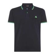 Peuterey Polo Shirts Blue, Herr