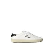 Saint Laurent Court Classic Sl/06 Broderade Sneakers White, Dam