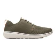 Clarks Sportig Grön Herrsneaker Green, Herr