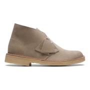 Clarks Klassisk Desert Boot - Beige Beige, Herr