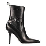 Dsquared2 Ankelboots med dragkedja och stilettklack Black, Dam