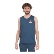 Puma Sleeveless Tops Blue, Herr