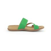 Gabor Slippers Green, Dam