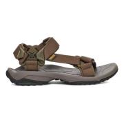 Teva Flat Sandals Brown, Herr