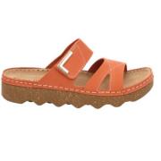 Rohde Flat Sandals Orange, Dam