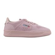 Autry Easeknit Låga Sneakers Pink, Dam