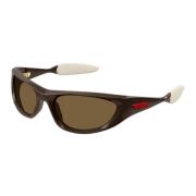 Bottega Veneta Sunglasses Brown, Dam