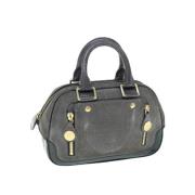 Louis Vuitton Vintage Pre-owned Mocka handvskor Gray, Dam