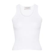 Ermanno Scervino Sleeveless Tops White, Dam