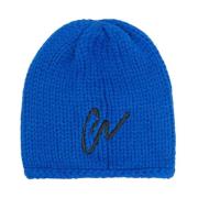 Greg Lauren Beanies Blue, Herr