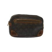 Louis Vuitton Vintage Pre-owned Canvas louis-vuitton-vskor Brown, Dam