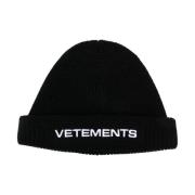 Vetements Beanies Black, Unisex