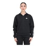 Adidas Future Icons 3 Stripes Hoodie Black, Dam